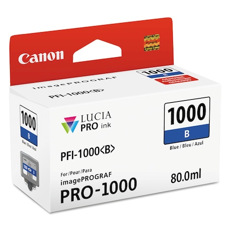 Canon Lucia Pro Ink 0555C002 (PFI-1000), Blue 0555C002